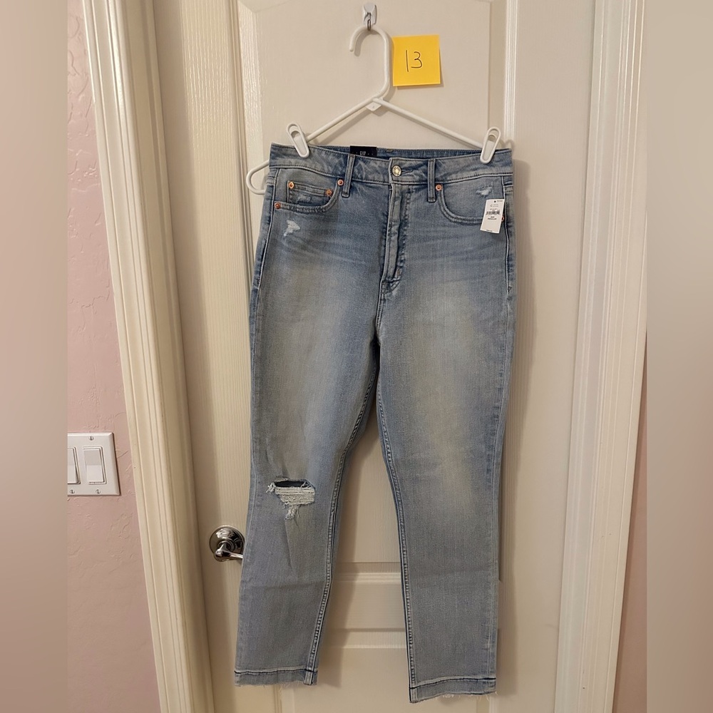 NWT GAP Vintage Slim Sky High Rise Stretch Jean